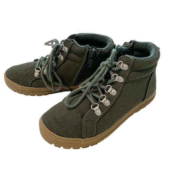 GAP Army Green Combat Boots - Picture 1 of 7